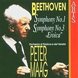 Beethoven: Symphonies no 1 & 3 / Maag, Padua and Veneto Orch