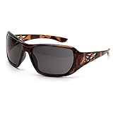 ERB Safety 17957 Rose Shell Frame Smoke Lens, One Size, Tortoise by ERB