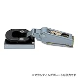 スガツネ工業 ランプ印 100シリーズ スライド丁番 GM100 ガラス扉用 GM100-32/14