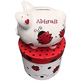 Personalized Piggy Bank with Decoratedギフトボックス