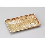 山下工芸 (Yamasita craft) 黄灰釉8.0焼物皿 159-19-716