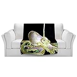 ブランケットウルトラソフトFuzzy 4サイズ！DIANOCHEデザインからby Marley UngaroホームDecor Unique Designer芸術的スタイリッシュな寝室アイデアCouch