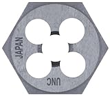 Century Drill and Tool 97617 Hexagon Metric Die, 12.0 x 1.25 [並行輸入品]