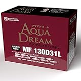 アクアドリーム 国産車 充電制御車対応バッテリー PLATINUM MF 130D31L (互換/95/115/125/130D31L) メンテナンスフリータイプ AQUA DREAM