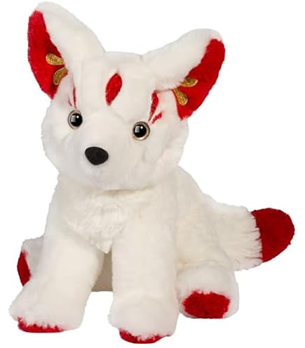 Amazon.co.jp: FLUFFYFUN【リアルな仕上がり】 シルバーキツネ