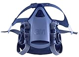3M 7000 Series Dual Cartridge Respirator (Half Face) (Small- by 3M