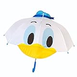 子供用 ベビー用 幼児用 傘 47cm ディズニー 耳付き アンブレラ（ドナルド）