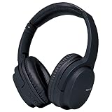 ワイヤレス ヘッドホン Bluetooth5.4 ブルートゥース ヘッドセット ヘッドフォン 重低音 Android 有線 無線 Hi-Fi 自動ペアリング アンドロイド コンパクト 折りたたみ スマホ (ブラック)