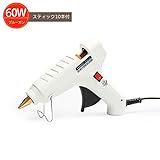 HADES PDR グルーガン 60w　溶融グルースティクス １０本付き 　強力粘着　　接着剤　スイッチ付き 高温タイプDIY工具用品　自動車用 デントリペア 工具 セット …