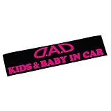 ギャルソン DAD KIDS&BABY IN CARSticker【ピンク】 ST140-03 D.A.D