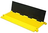 Checkers Industrial Safety Products BB5-125-T-B/Y Bumble Bee 5-Channel Cable Protector with T Connec