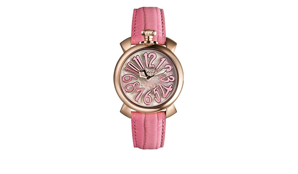 ランキング レディース腕時計 Plated Gold 40mm Manuale ガガミラノ Milano Gaga 5021 3 1年保証 国内正規品 対象ショップ限定クーポン 送料無料 レディース腕時計