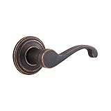 Kwikset Commonwealth Hall/Closet Lever in Rustic Bronze [並行輸入品]