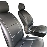 シートカバー NV100クリッパー DR17V (H27/02～) ヘッドレスト分割型 日産互換品 内装パーツ カー用品 カーシート 防水 難燃性 「純正へのキズ防止 業務での防汚」