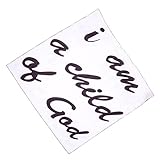 Dovewill 赤ちゃん　ベビーシャワー　誕生日　可愛い　写真　背景　薄い　綿　英字　毛布　ブランケット　敷物　ソフト　全6パタン - ＃5