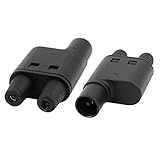 uxcell ソーラーパネル・コネクタ　MC3 Tタイプ　太陽電池パネルコネクタ　1F2M + 1M2F　3ウェイ　ペア