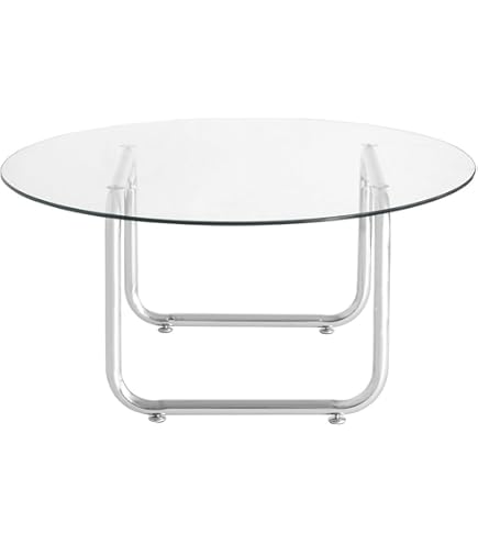 IKEA イケアVittsjo ヴィットショーコーヒーテーブル　丸テーブル VITTSJÖ coffee table, black-brown/glass, 291/2