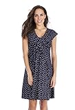 Seraphine セラフィン マタニティワンピース Cecile セシル エンパイアマタニティ・ナーシングワンピース 授乳対応 (UK10, ネイビードット)