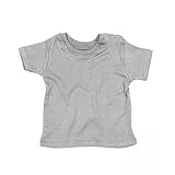 (ベイビーバグズ) Babybugz ベビー・赤ちゃん・キッズ・子供 オーガニック 半袖Tシャツ トップス 夏 (3-6ヶ月) (ヘザーグレーメランジェ)