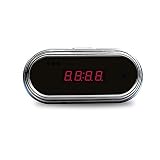 Beenwoon Hidden camera Alarm Clock HD Video Recorder Motion Activated Mini Camera Nanny Cam, Blue [並