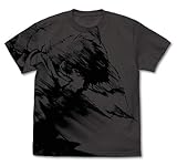 [コスパ COSPA] カウボーイビバップ スパイク・スピーゲル オールプリントTシャツ/CHARCOAL-L