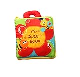 おでかけ 布えほん ベビー用 布のおもちゃ 赤ちゃん用　(ハチと花)