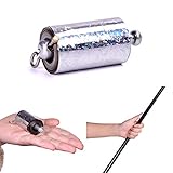 【手品 マジック】アピアリングケーン 金属製 鉄砲棒 伸縮棒 マジック ステッキ 舞台マジック道具 手品 道具 (110cm ブラック)