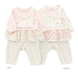 coeur a coeur(クーラクール) カバーオール (70～80cm) キムラタンの子供服 (44056-171a) アイボリー 70