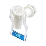 uxcell ウォーターディスペンサータップ　ホワイト ブルー　プラスチック