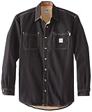 CarharttメンズBig & Tall Flame Resistantキャンバスシャツジャケット US サイズ: XL カラー: ブラック