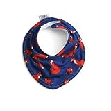 Red fox baby bandana bib [並行輸入品]