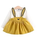 DORAMI DRESS ベビー・ガールズ カラー: イエロー