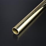 e-kanamono 真鍮丸パイプ HRP-1 9.5mm x 1000mm 磨き(ゴールド)