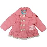 【梅春防寒】 CHILD CHAMP(チャイルド チャンプ) エステルピーチ裾フリル中綿ジャケット 90cm /P NO.C-86154661