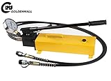CGOLDENWALL　 CP-700S デュアル・サーキット手動油圧ポンプ 耐振型圧力計付 (CP-700S)