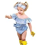 FEITONG SWIMWEAR ベビー・ガールズ US サイズ: 12-18 Months カラー: ブルー