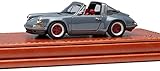 Titan64 1/64 シンガー 911 (964) Targa スレートグレー 完成品 TM002E