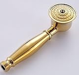 Luxuryゴールド電話スタイルバスルームハンドヘルドシャワーアンティーク真鍮仕上げ