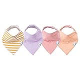 [ コッパーパール ] Copper Pearl スタイ バンダナ ビブ 4枚セット よだれかけ お食事エプロン Sweetheart Set スイートハート X0014UDIF5 よだれカバー セッ