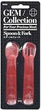 カトージ GEM スプーン&フォーク(レッド) 34315