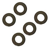 Fenteer M8 　チタン合金　ねじクッション　ファスナー　ボルトパッド　六角レンチ　スレッド　DIN125　5個入り