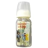 コーシンベビー リサとガスパールのほ乳びん 120mL α-33耐熱ガラス