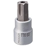 プロクソン(PROXXON) トルクスビットソケット 3/8" いじり穴付 TTX60 No.83601
