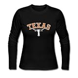 ベビーファンブランド新しいNCAA Texas Longhornロゴ長袖Tシャツ US サイズ: XL カラー: ブラック
