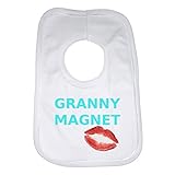 Granny Magnet Boys Baby Bib by 2Personal