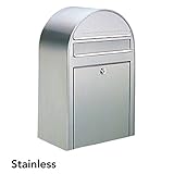 ポスト 郵便受け 郵便ポスト ボビ ステンレス 前入れ前出し 鍵付き スタンド対応可 集合住宅対応