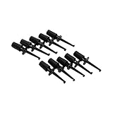 Fenteer PCB SMD IC に適用　便利　ミニ　小型電子　テスト　フック　プローブ　スプリング　　１０個入り