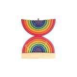 グリムス/GRIMM'S/木の積木/スタッキング・フラワー/GM11200