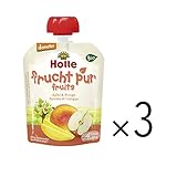 ホレ ピューレ りんご(マンゴ入り) 【有機JAS】 5か月～ 90g×3個