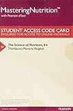 Cover of Mastering Nutrition with MyDietAnalysis with Pearson eText -- ValuePack Access Card -- for The Science of Nutrition